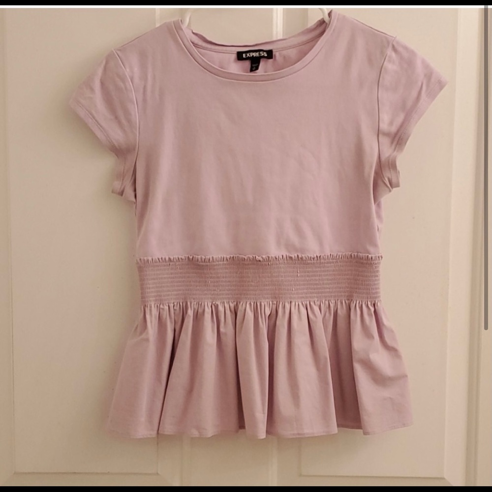 Express peplum top